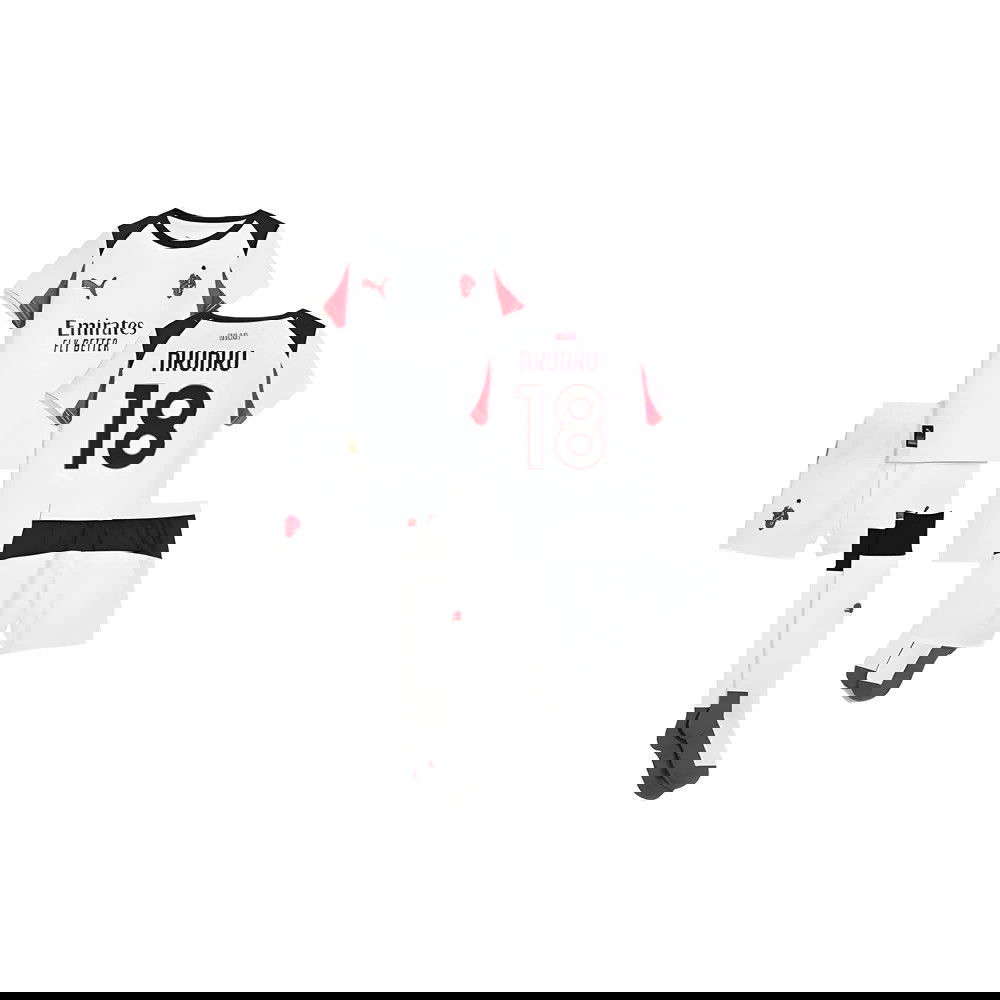 Nogometni Dresovi AC Milan Dječji NKUNKU #18 Gostujući Komplet 2025-2026