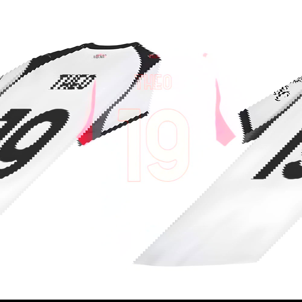 Nogometni Dresovi AC Milan THEO #19 Gostujući Komplet 2025-2026