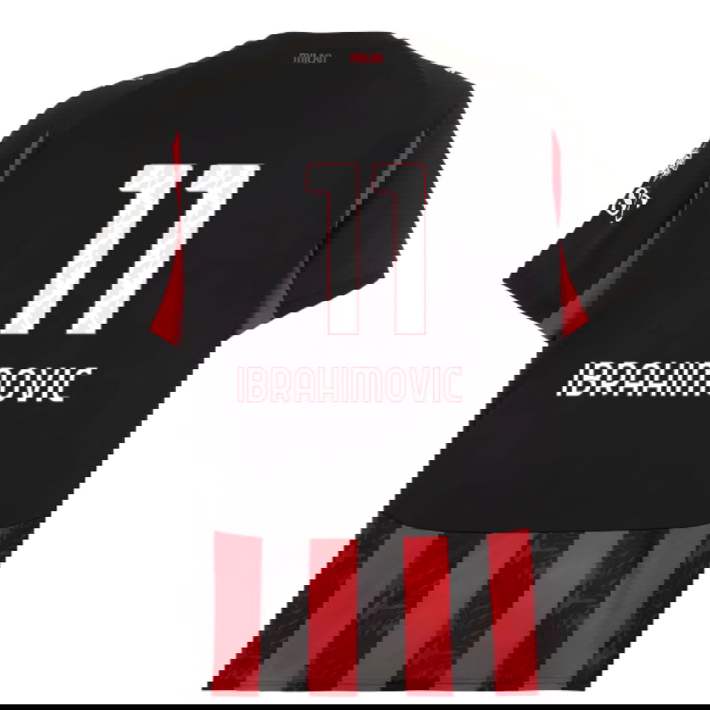 Nogometni Dresovi AC Milan IBRAHIMOVIC #11 Domaći Komplet 2025-2026