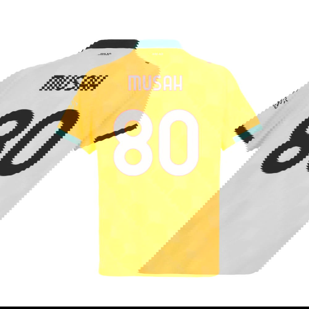 Nogometni Dresovi AC Milan MUSAH #80 Rezervni Komplet 2025-2026