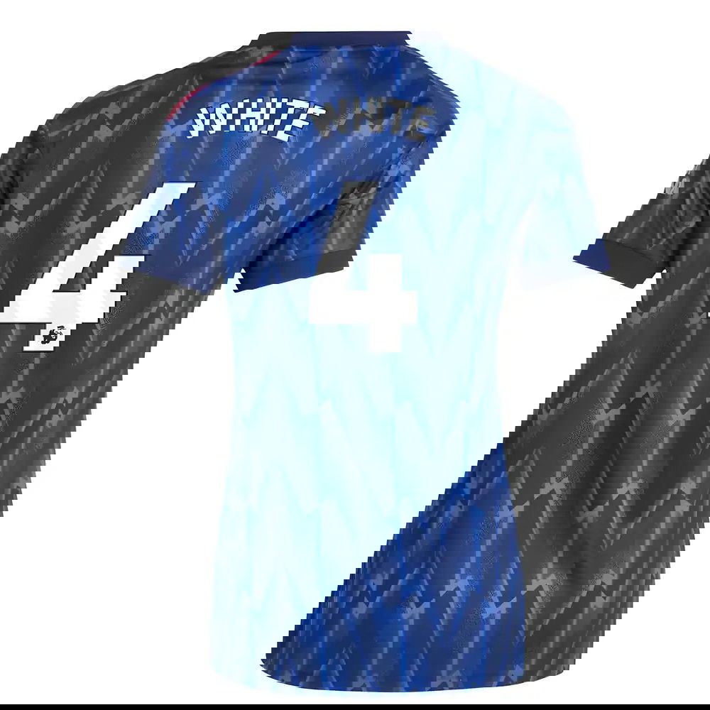 Nogometni Dresovi Arsenal Ženska WHITE #4 Gostujući Komplet 2025-2026
