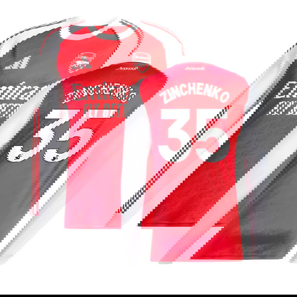 Nogometni Dresovi Arsenal Dugim Rukavima ZINCHENKO #35 Domaći Komplet 2025-2026