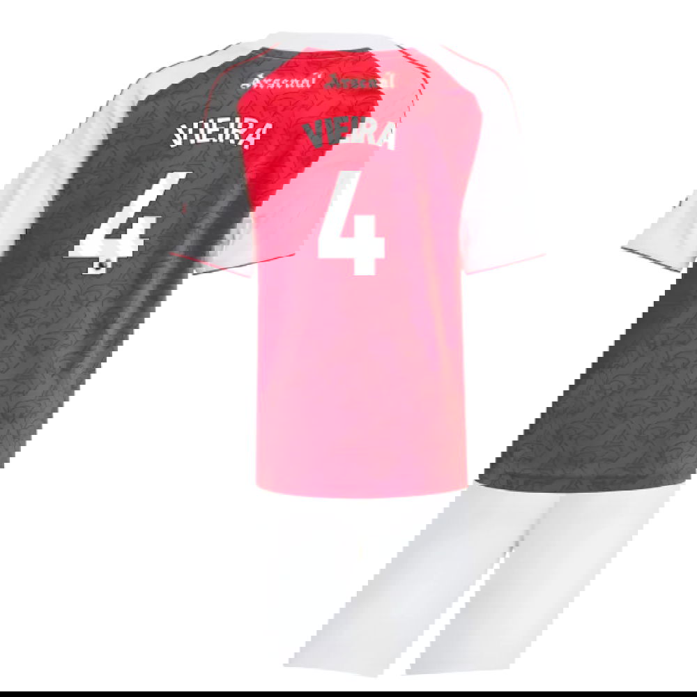 Nogometni Dresovi Arsenal Dječji VIEIRA #4 Domaći Komplet 2025-2026