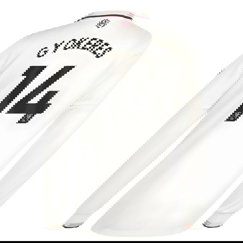 Nogometni Dresovi Arsenal Dugim Rukavima GYOKERES #14 Rezervni Komplet 2025-2026