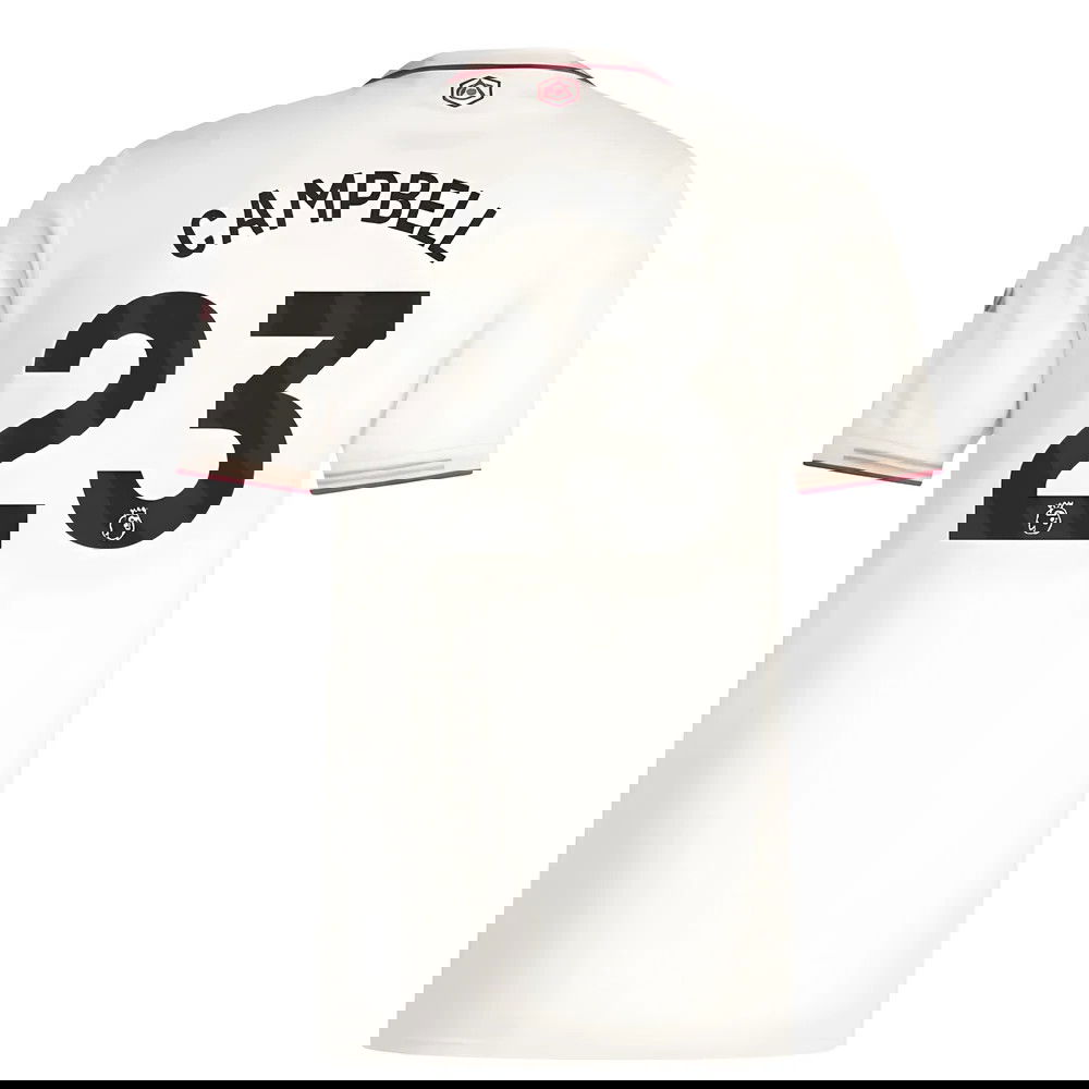 Nogometni Dresovi Arsenal CAMPBELL #23 Rezervni Komplet 2025-2026