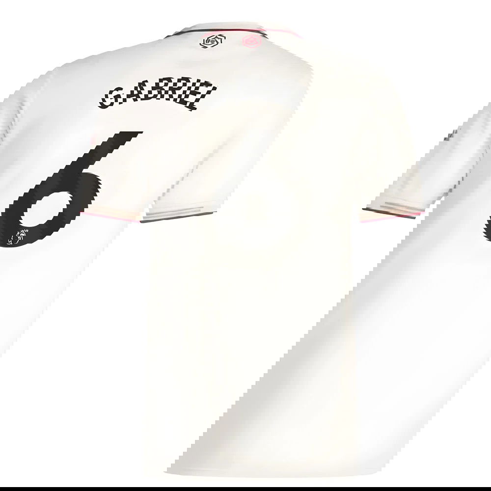 Nogometni Dresovi Arsenal GABRIEL #6 Rezervni Komplet 2025-2026