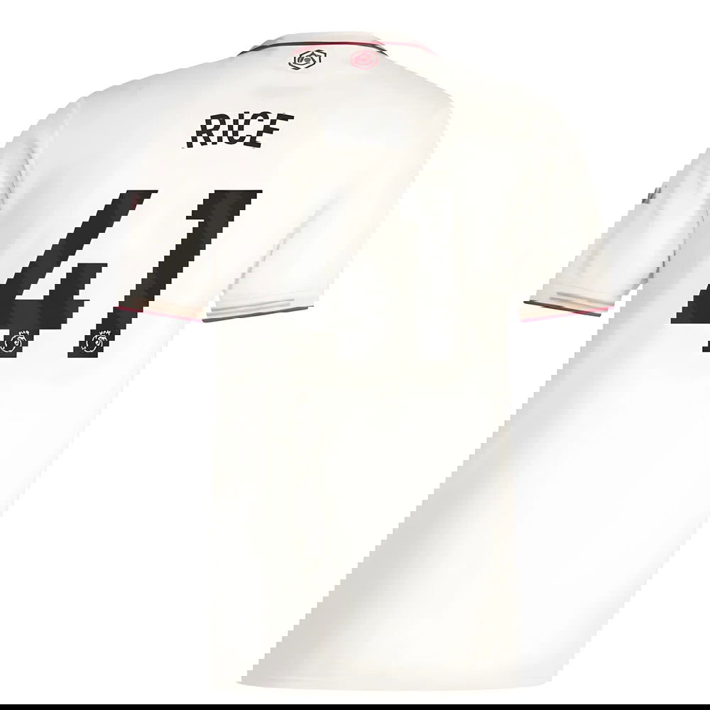 Nogometni Dresovi Arsenal RICE #41 Rezervni Komplet 2025-2026