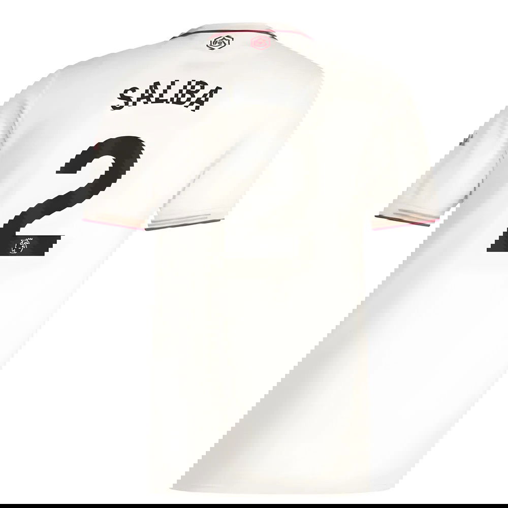 Nogometni Dresovi Arsenal SALIBA #2 Rezervni Komplet 2025-2026