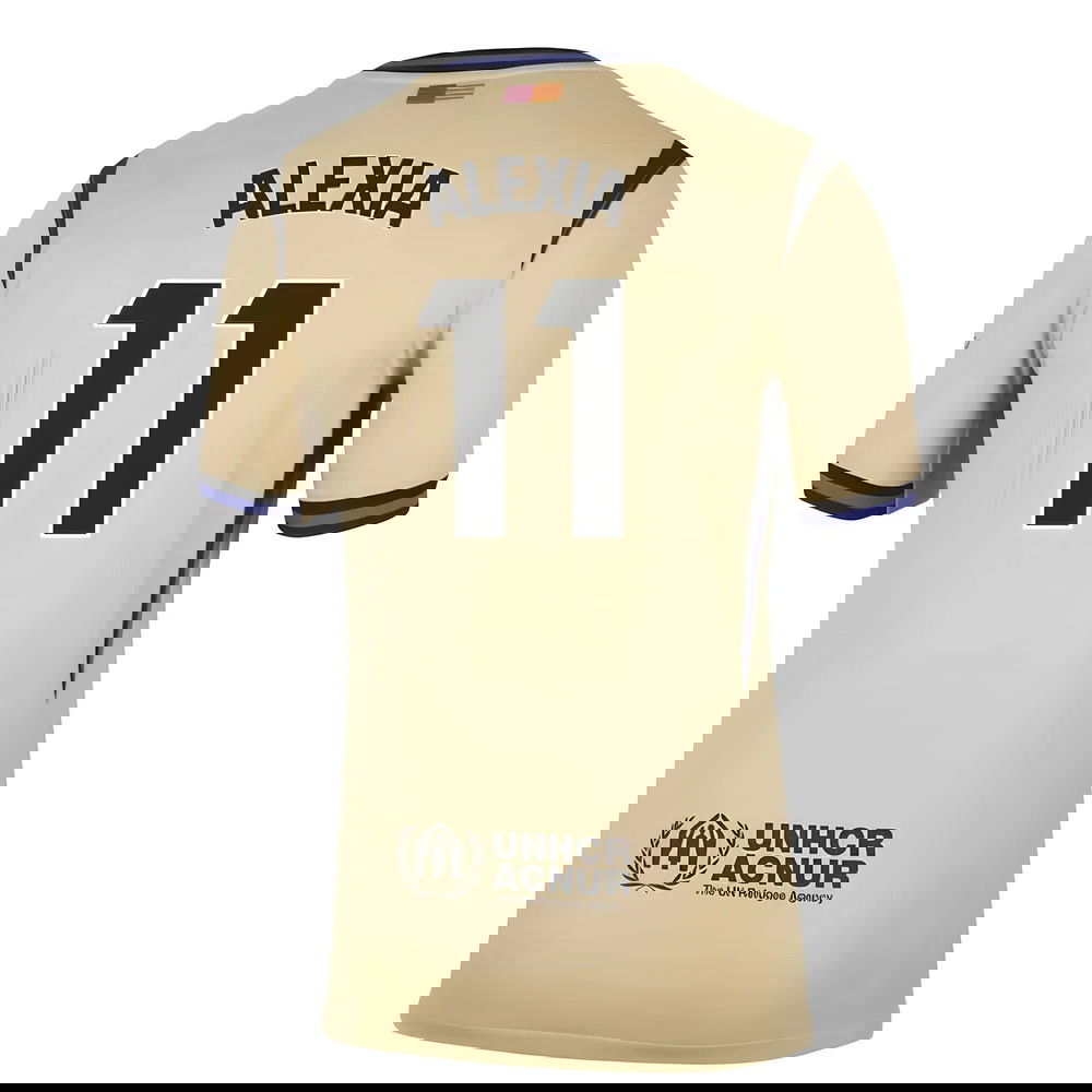 Nogometni Dresovi FC Barcelona ALEXIA #11 Gostujući Komplet 2025-2026