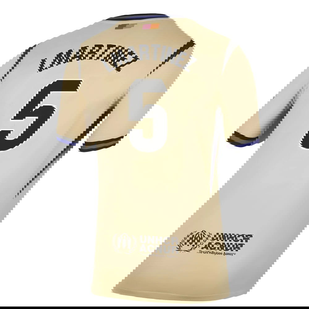 Nogometni Dresovi FC Barcelona IMARTINEZ #5 Gostujući Komplet 2025-2026