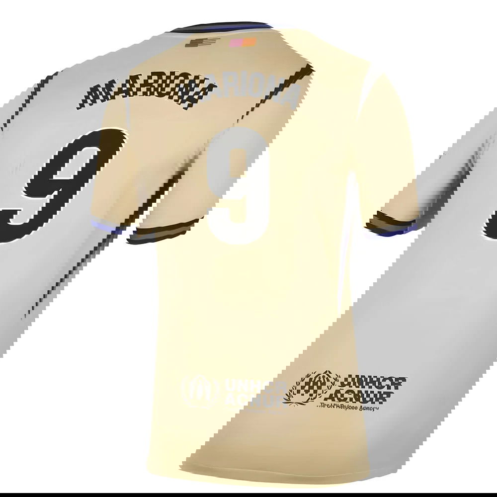 Nogometni Dresovi FC Barcelona MARIONA #9 Gostujući Komplet 2025-2026