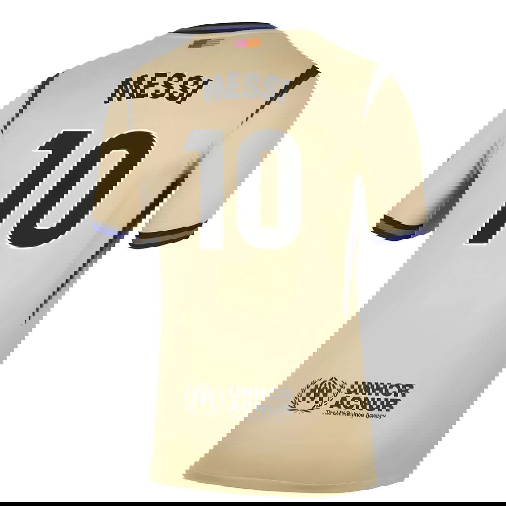 Nogometni Dresovi FC Barcelona MESSI #10 Gostujući Komplet 2025-2026