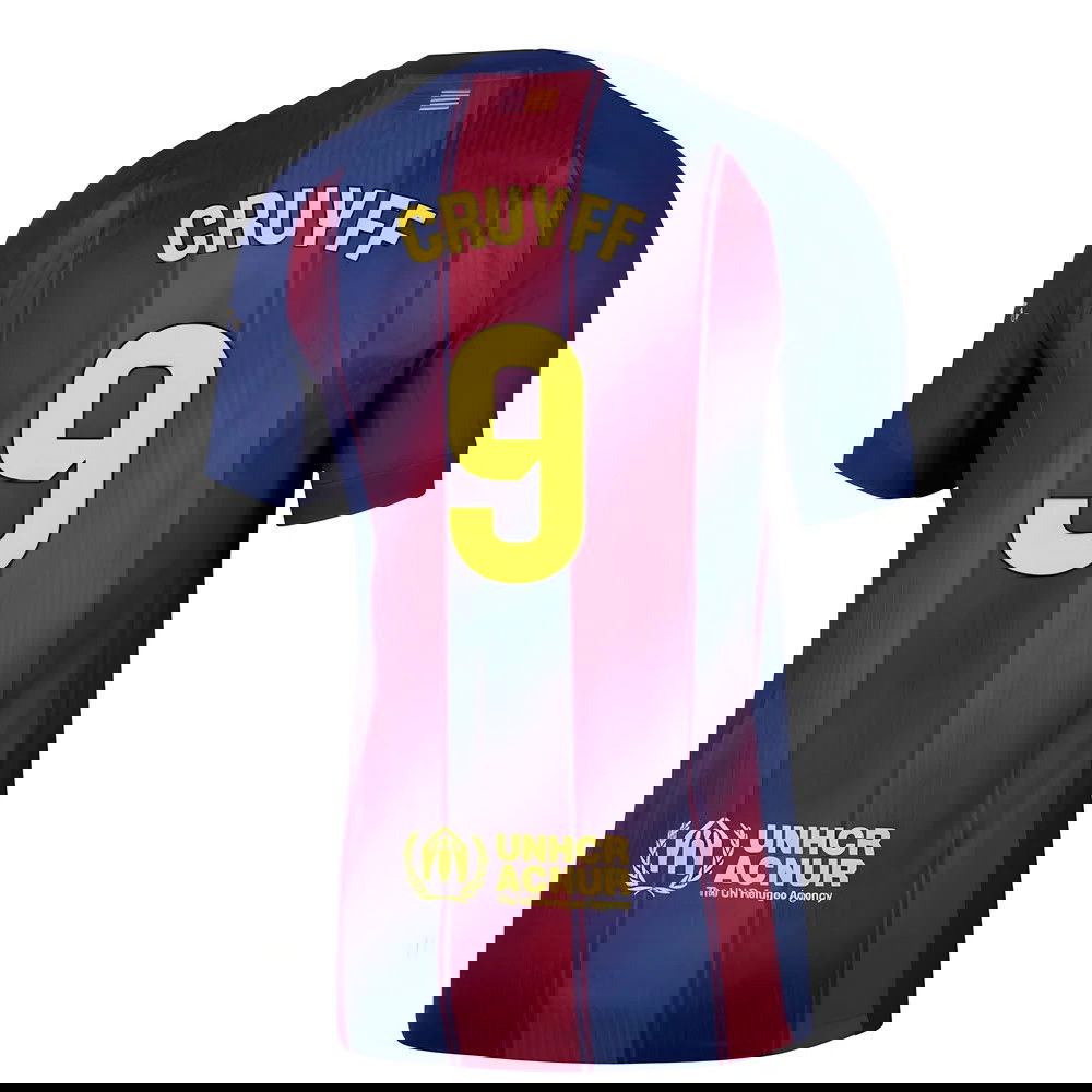 Nogometni Dresovi FC Barcelona CRUYFF #9 Domaći Komplet 2025-2026