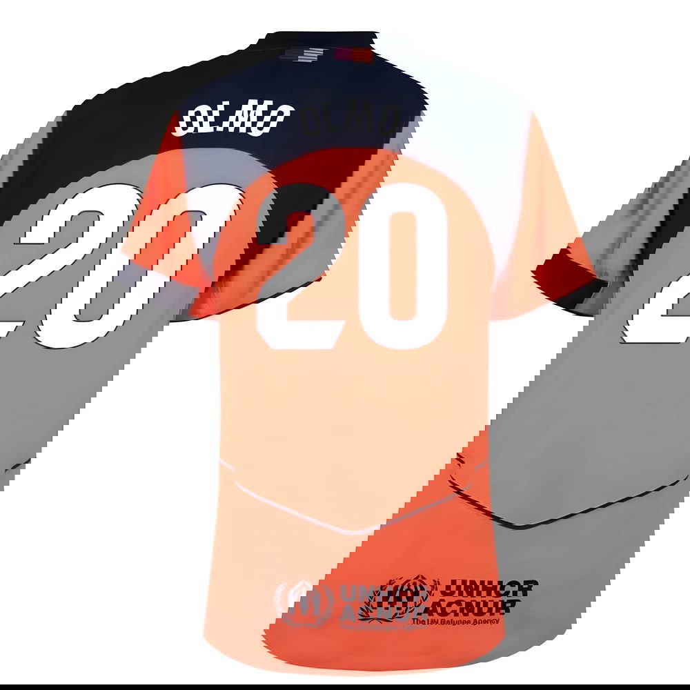 Nogometni Dresovi FC Barcelona OLMO #20 Rezervni Komplet 2025-2026