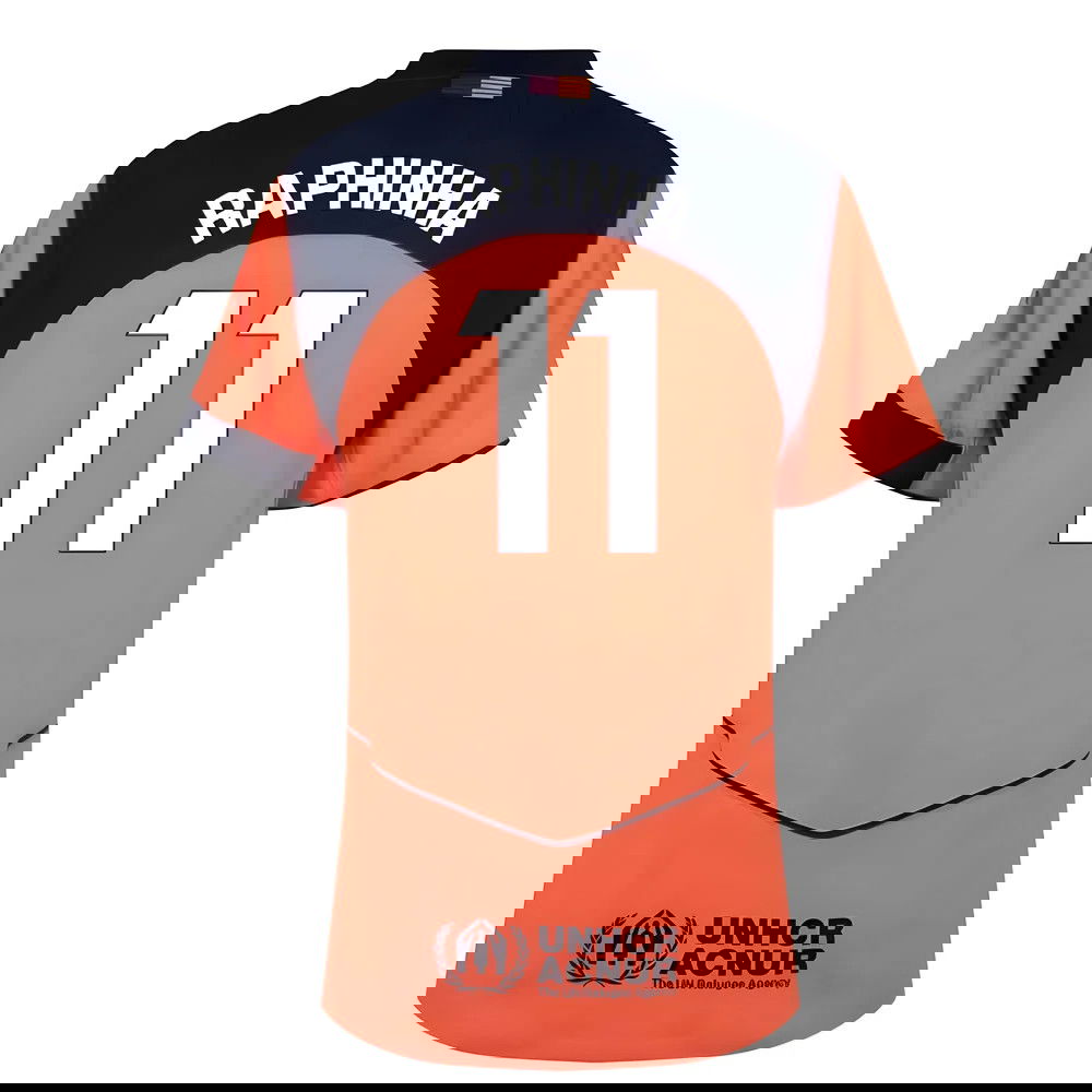 Nogometni Dresovi FC Barcelona RAPHINHA #11 Rezervni Komplet 2025-2026