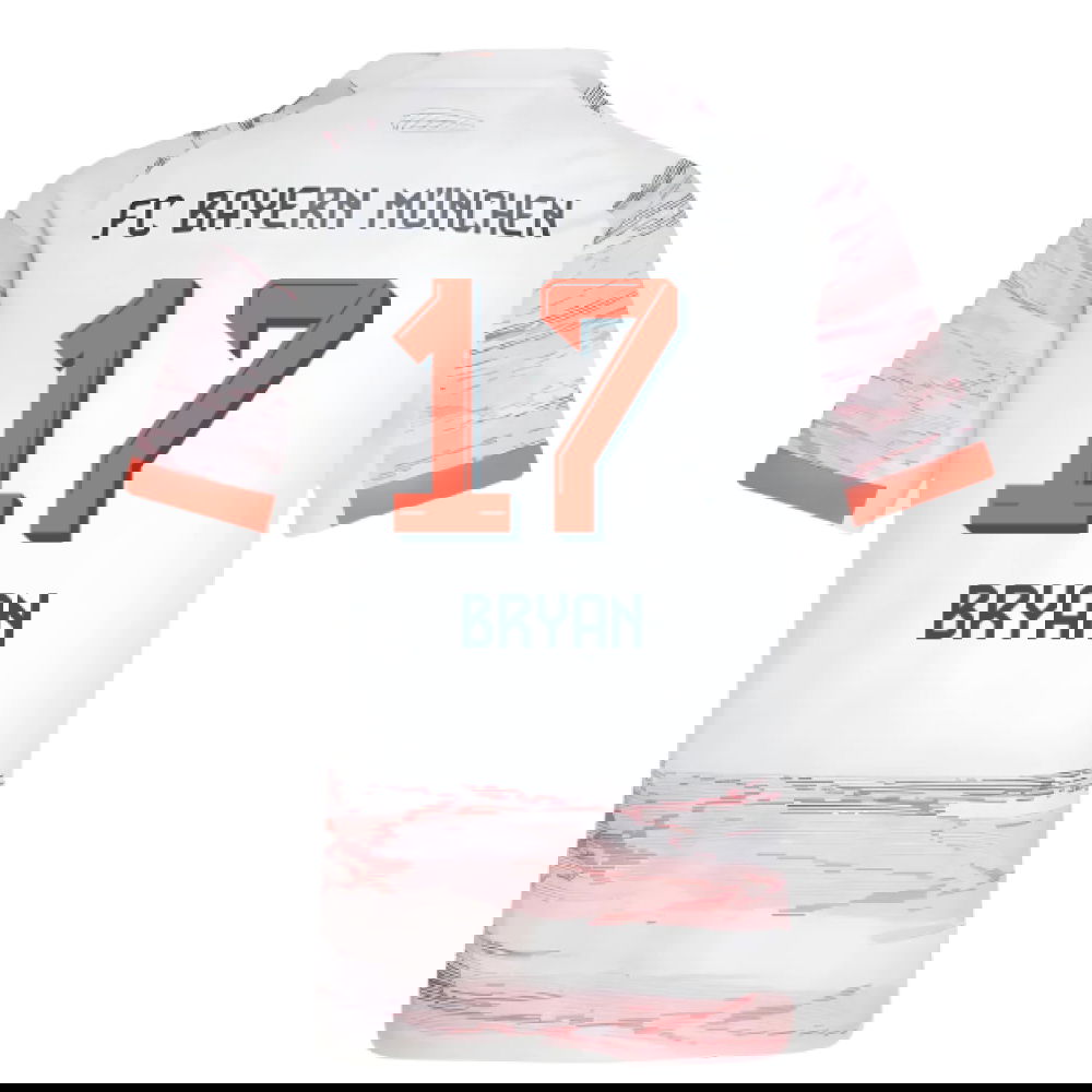 Nogometni Dresovi FC Bayern München BRYAN #17 Gostujući Komplet 2025-2026