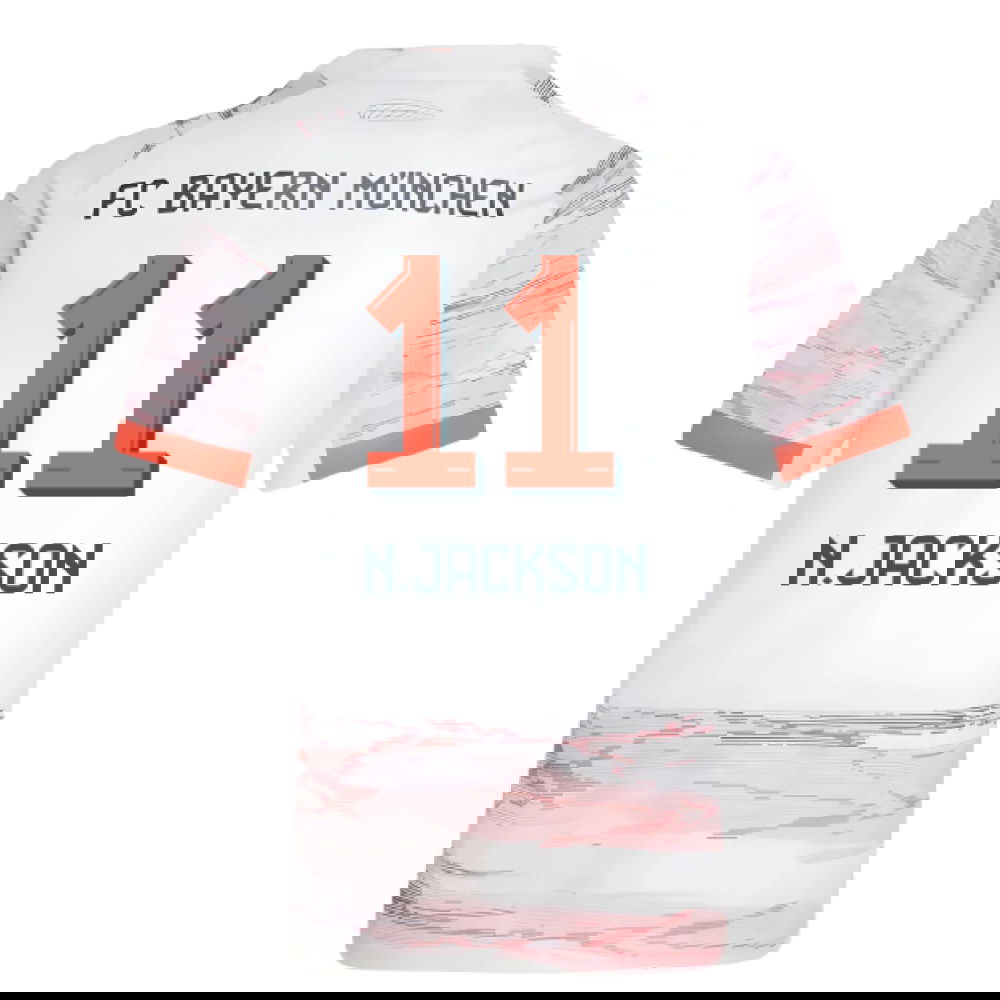 Nogometni Dresovi FC Bayern München NJACKSON #11 Gostujući Komplet 2025-2026