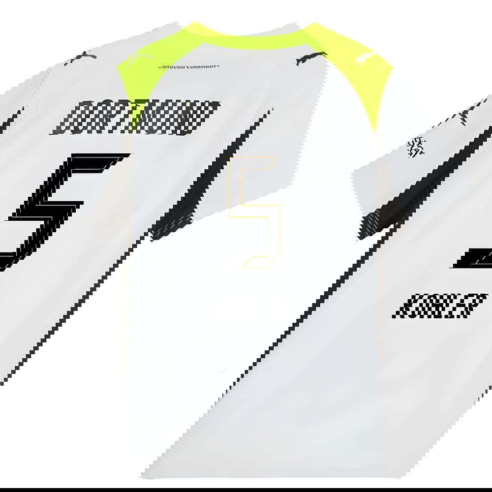 Nogometni Dresovi BVB Borussia Dortmund KOHLER #5 Gostujući Komplet 2025-2026