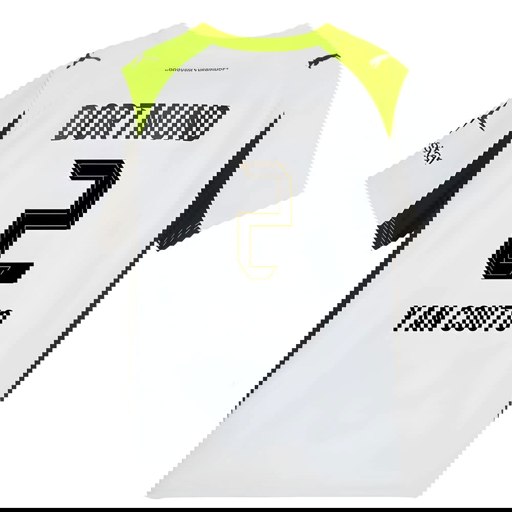 Nogometni Dresovi BVB Borussia Dortmund YAN COUTO #2 Gostujući Komplet 2025-2026