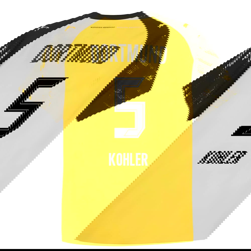 Nogometni Dresovi BVB Borussia Dortmund KOHLER #5 Domaći Komplet 2025-2026