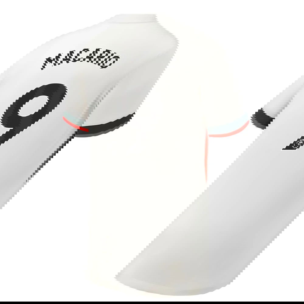 Nogometni Dresovi Chelsea MACARIO #9 Gostujući Komplet 2025-2026