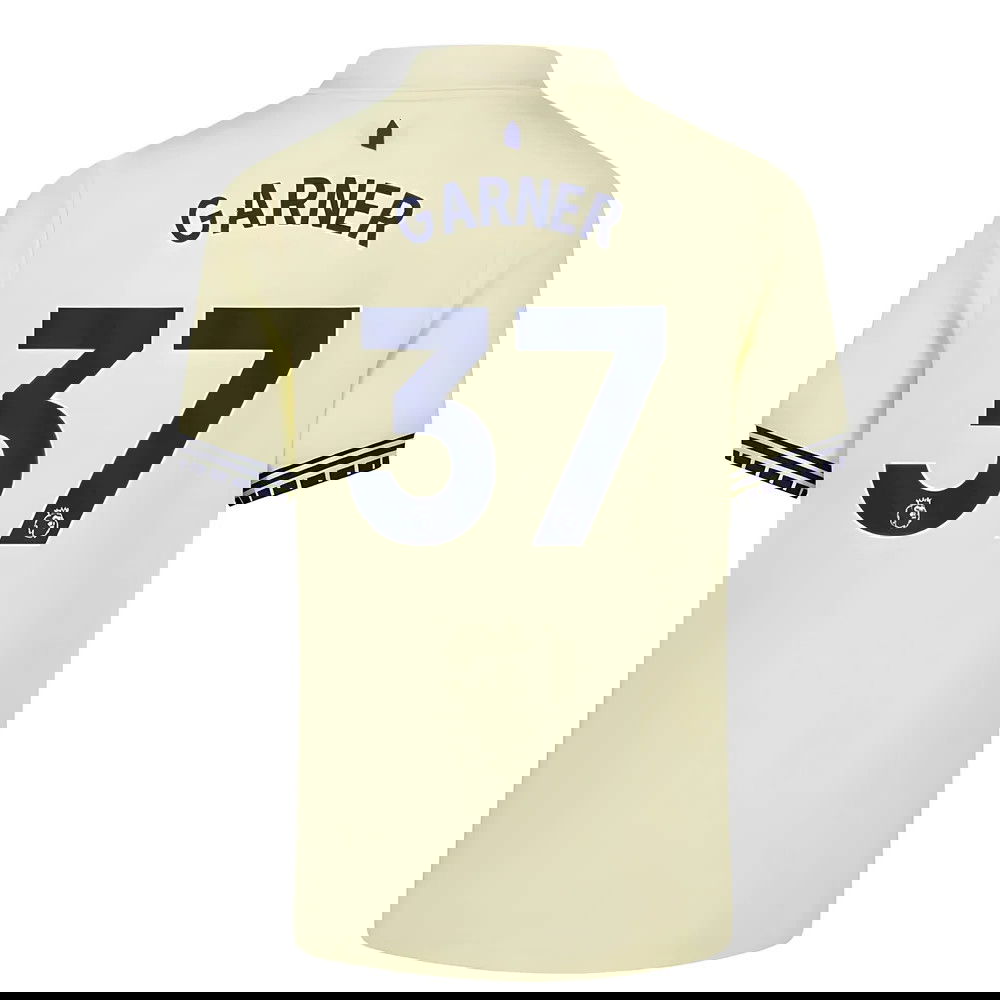 Nogometni Dresovi Everton GARNER #37 Gostujući Komplet 2025-2026