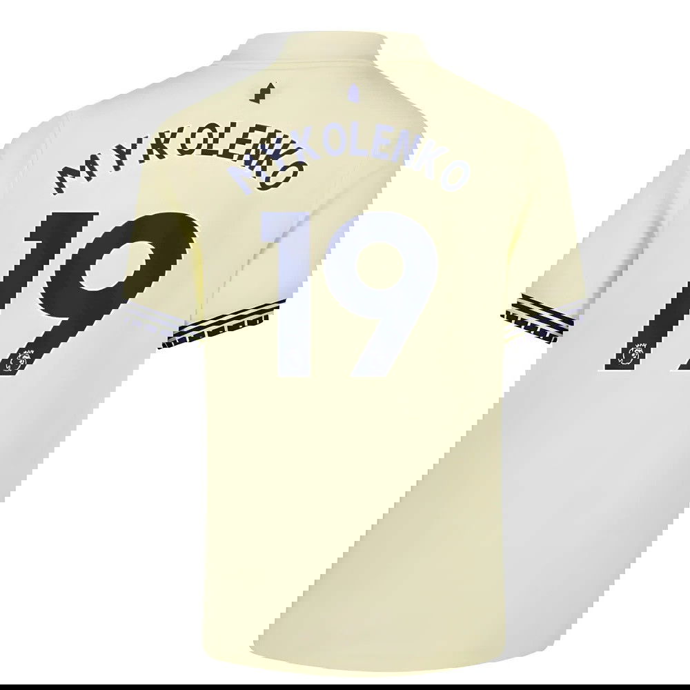 Nogometni Dresovi Everton MYKOLENKO #19 Gostujući Komplet 2025-2026