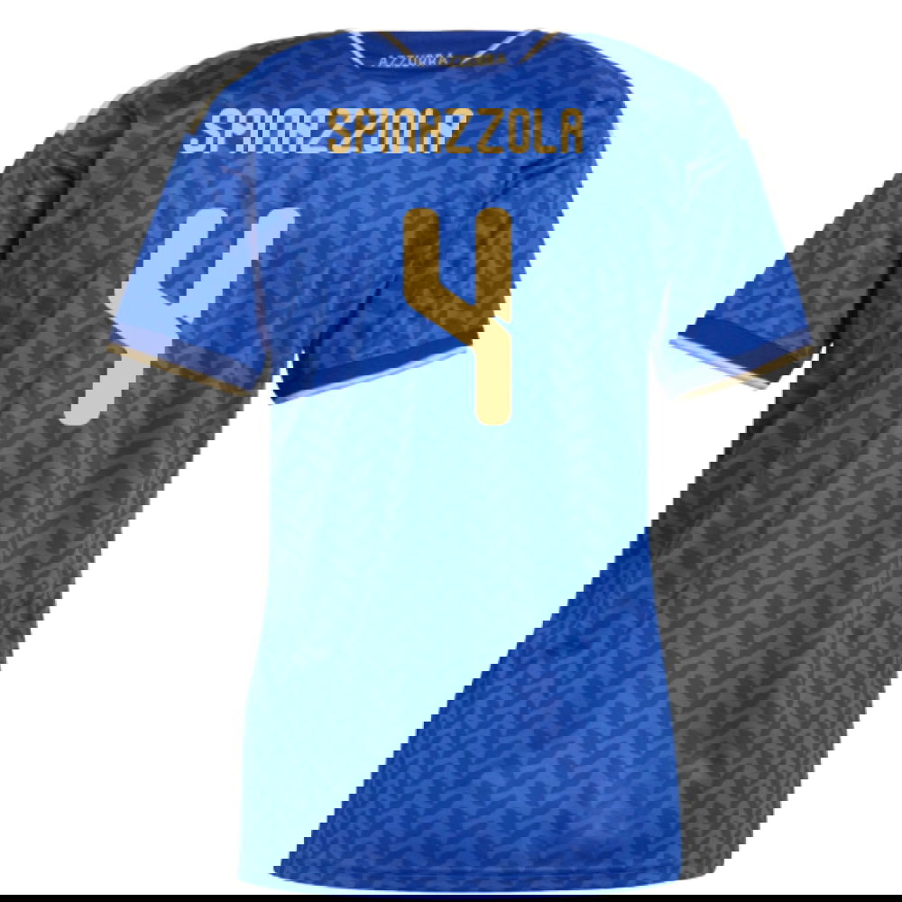 Nogometni Dresovi Italija Ženska SPINAZZOLA #4 Domaći Komplet Svjetsko Prvenstvo 2026