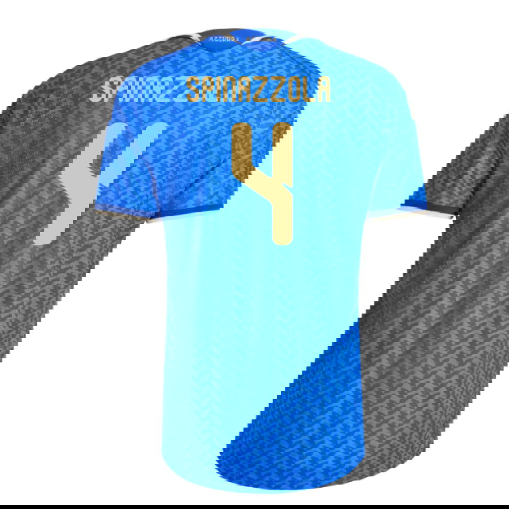 Nogometni Dresovi Italija SPINAZZOLA #4 Domaći Komplet Svjetsko Prvenstvo 2026