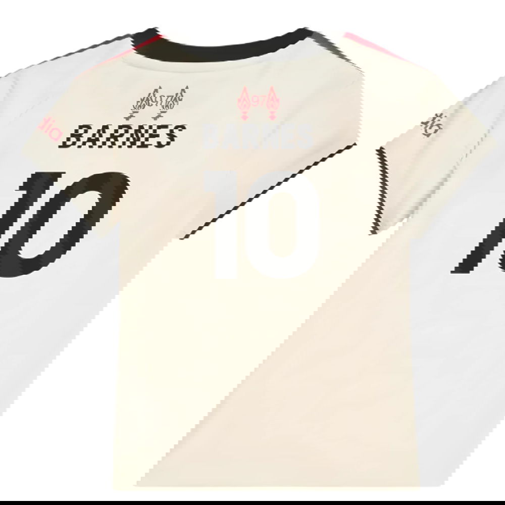 Nogometni Dresovi Liverpool Dječji BARNES #10 Gostujući Komplet 2025-2026