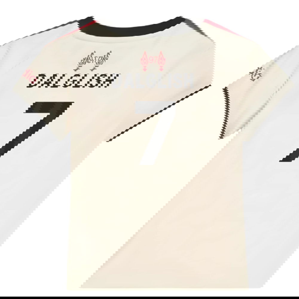 Nogometni Dresovi Liverpool Dječji DALGLISH #7 Gostujući Komplet 2025-2026