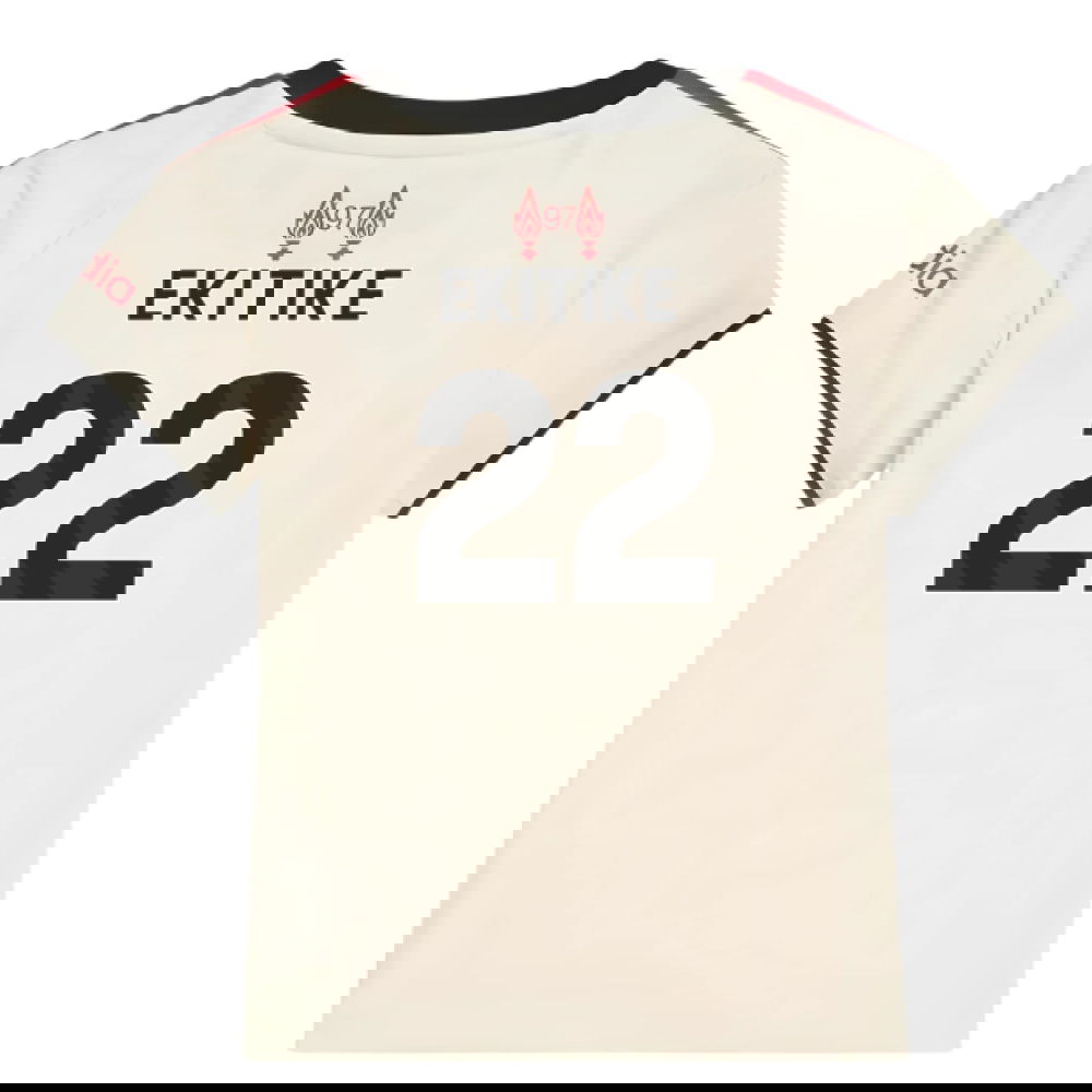 Nogometni Dresovi Liverpool Dječji EKITIKE #22 Gostujući Komplet 2025-2026