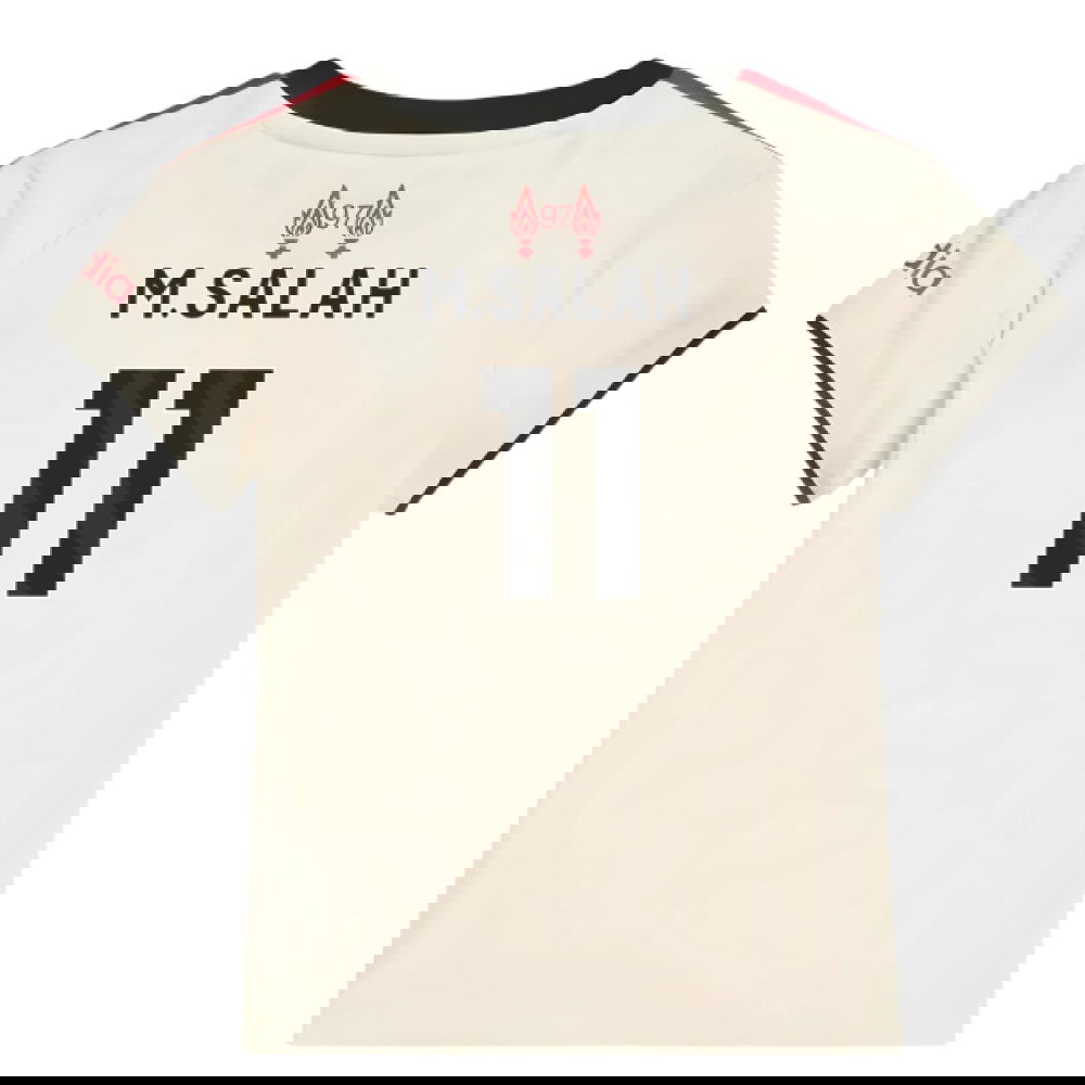 Nogometni Dresovi Liverpool Dječji MSALAH #11 Gostujući Komplet 2025-2026