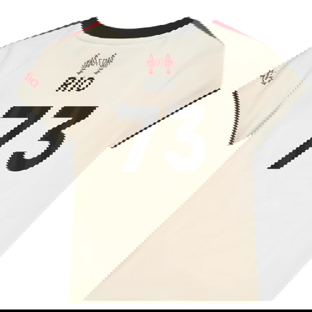 Nogometni Dresovi Liverpool Dječji RIO #73 Gostujući Komplet 2025-2026