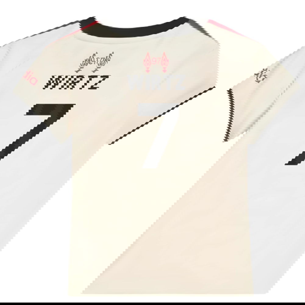 Nogometni Dresovi Liverpool Dječji WIRTZ #7 Gostujući Komplet 2025-2026