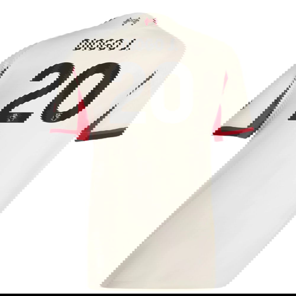 Nogometni Dresovi Liverpool Ženska DIOGO J #20 Gostujući Komplet 2025-2026