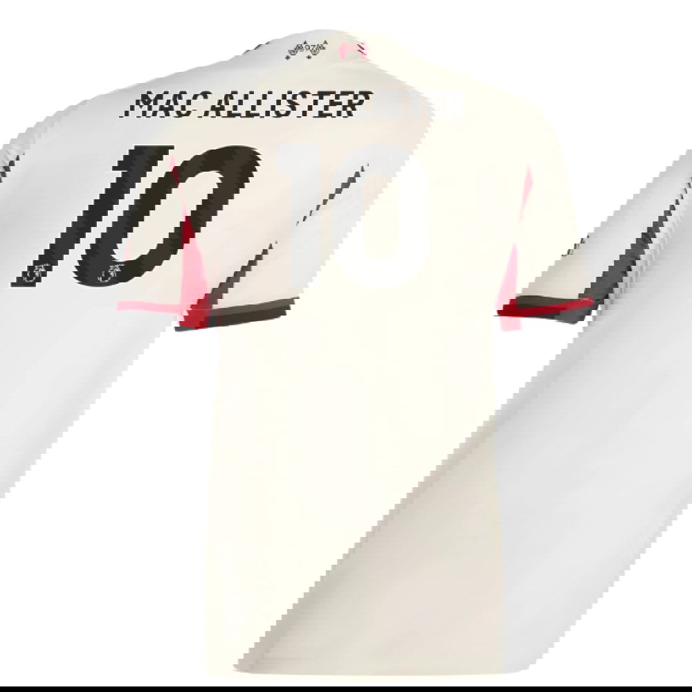Nogometni Dresovi Liverpool Ženska MAC ALLISTER #10 Gostujući Komplet 2025-2026