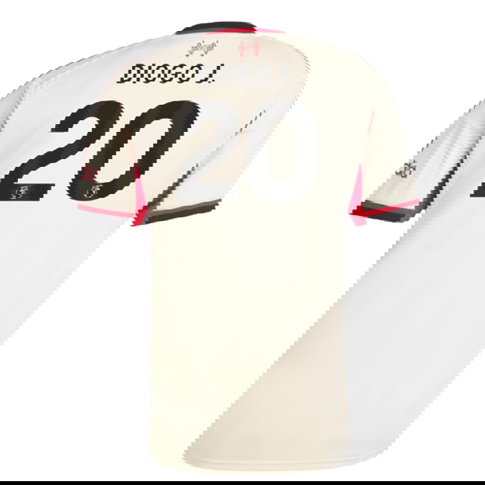 Nogometni Dresovi Liverpool DIOGO J #20 Gostujući Komplet 2025-2026