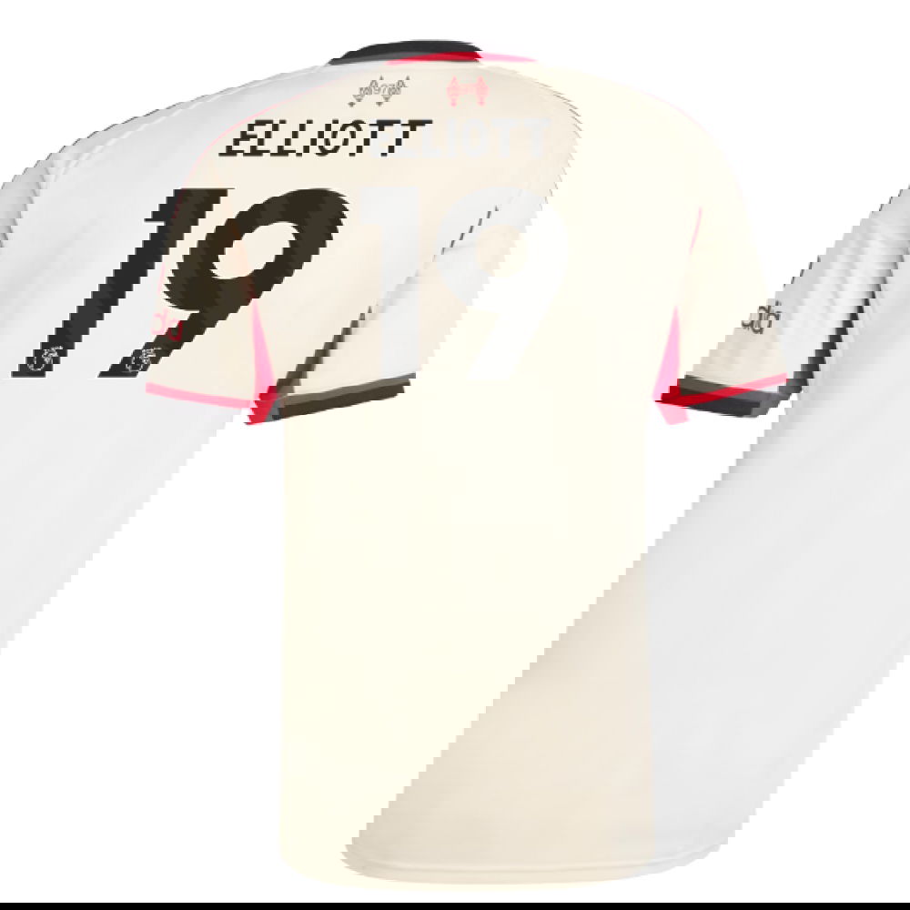 Nogometni Dresovi Liverpool ELLIOTT #19 Gostujući Komplet 2025-2026