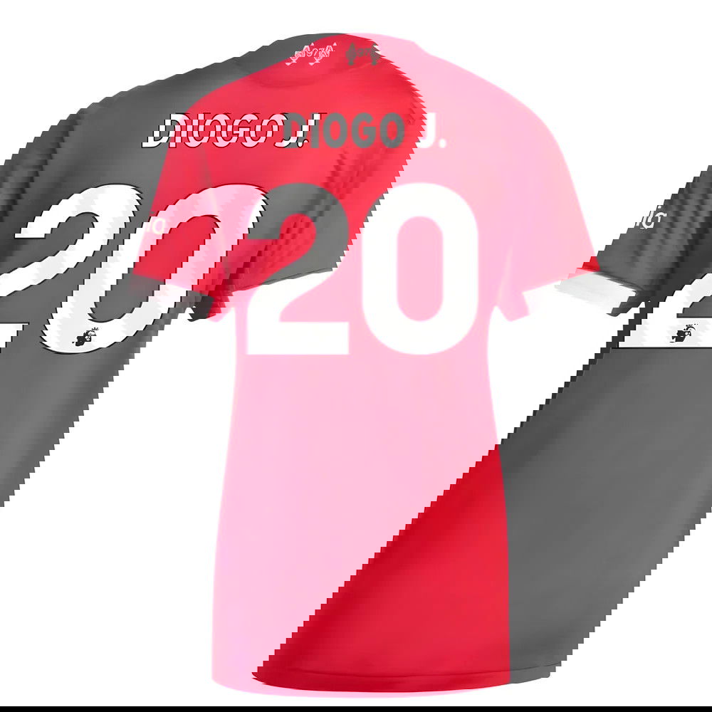 Nogometni Dresovi Liverpool Ženska DIOGO J #20 Domaći Komplet 2025-2026