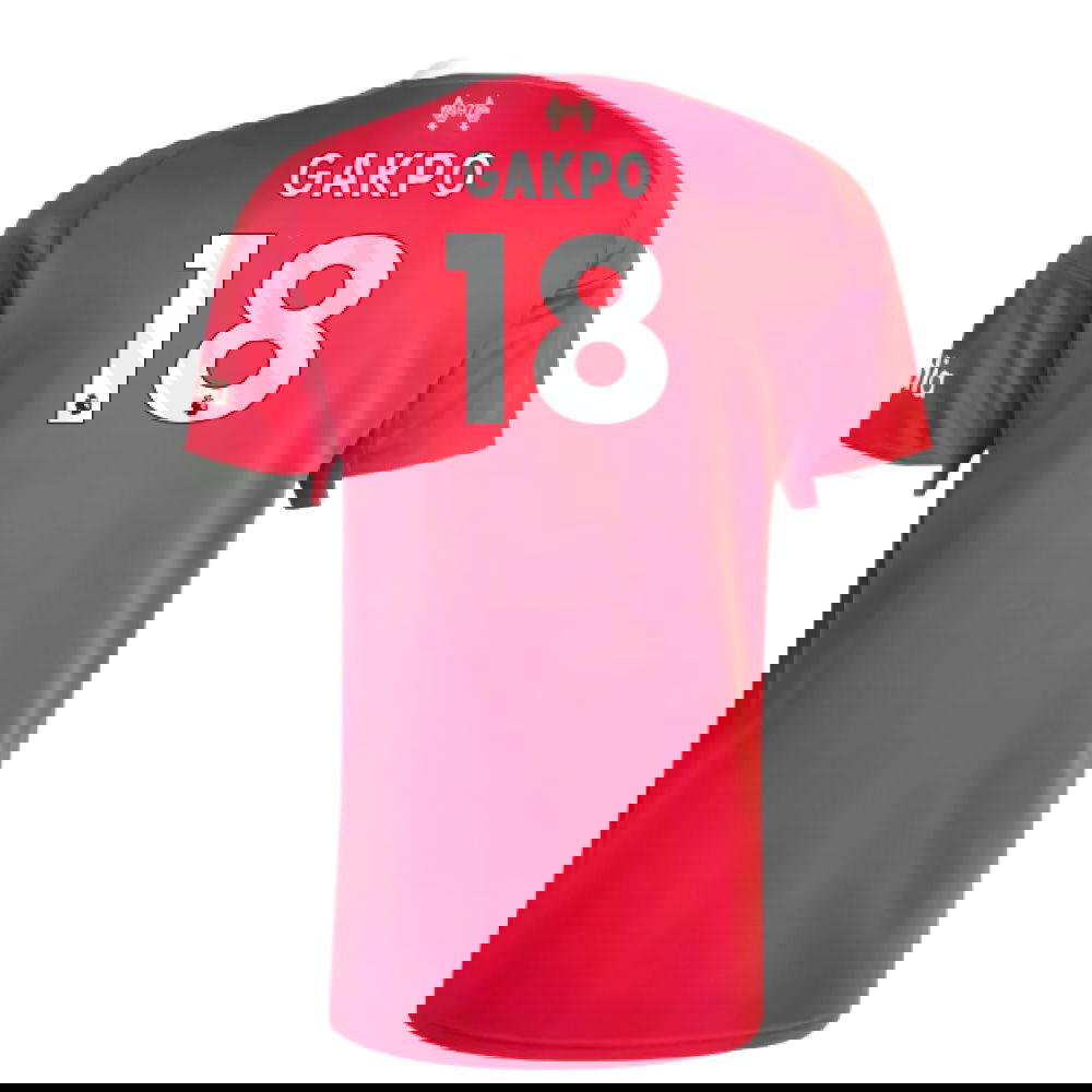 Nogometni Dresovi Liverpool GAKPO #18 Domaći Komplet 2025-2026