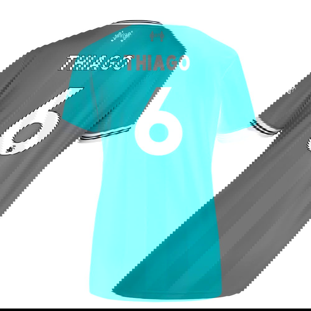 Nogometni Dresovi Liverpool Ženska THIAGO #6 Rezervni Komplet 2025-2026