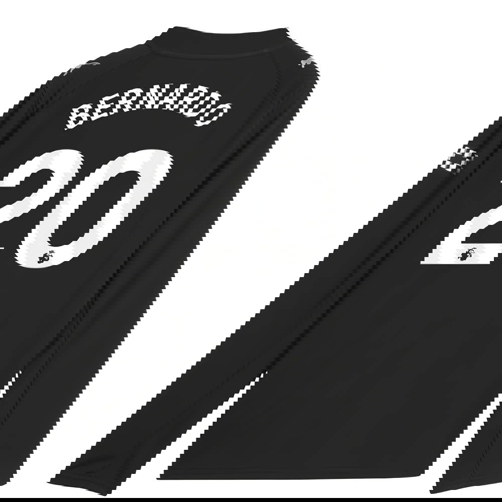 Nogometni Dresovi Manchester City Dugim Rukavima BERNARDO #20 Gostujući Komplet 2025-2026