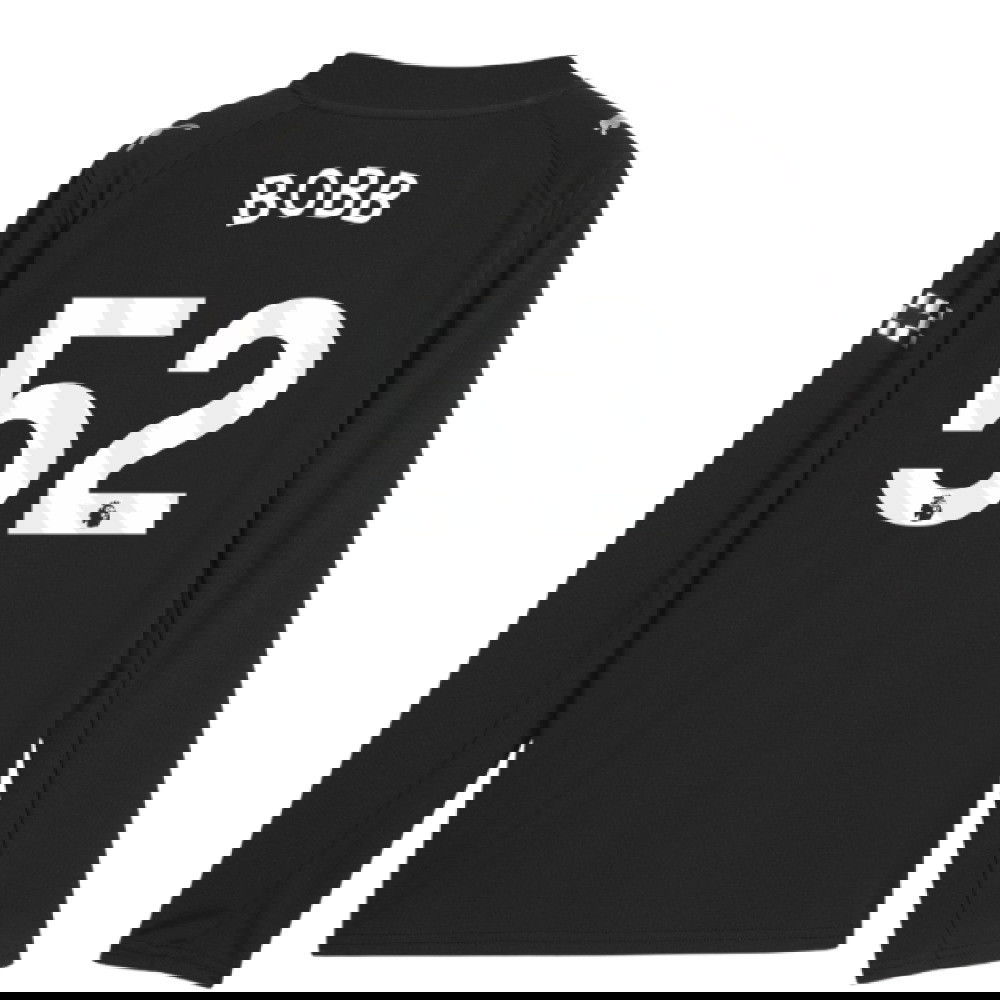 Nogometni Dresovi Manchester City Dugim Rukavima BOBB #52 Gostujući Komplet 2025-2026