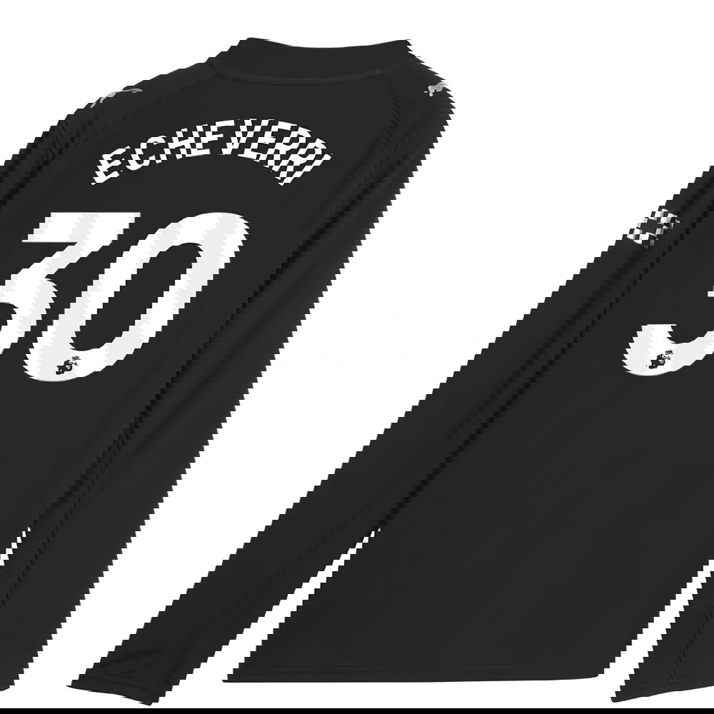 Nogometni Dresovi Manchester City Dugim Rukavima ECHEVERRI #30 Gostujući Komplet 2025-2026