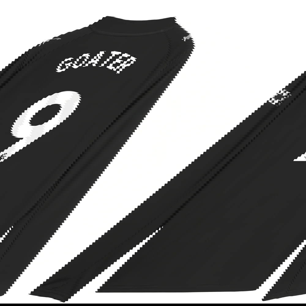 Nogometni Dresovi Manchester City Dugim Rukavima GOATER #9 Gostujući Komplet 2025-2026