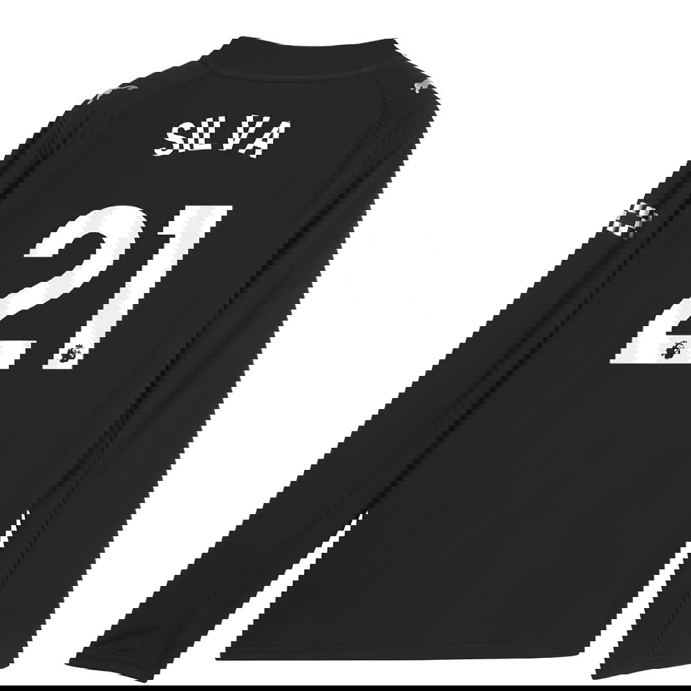 Nogometni Dresovi Manchester City Dugim Rukavima SILVA #21 Gostujući Komplet 2025-2026