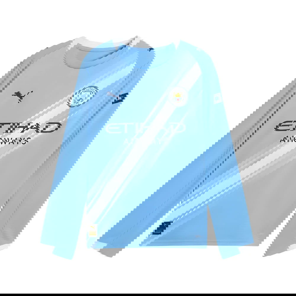 original Nogometni Dresovi Manchester City Dugim Rukavima CASTELLANOS #10 Domaći Komplet 2025-2026 hrvatska