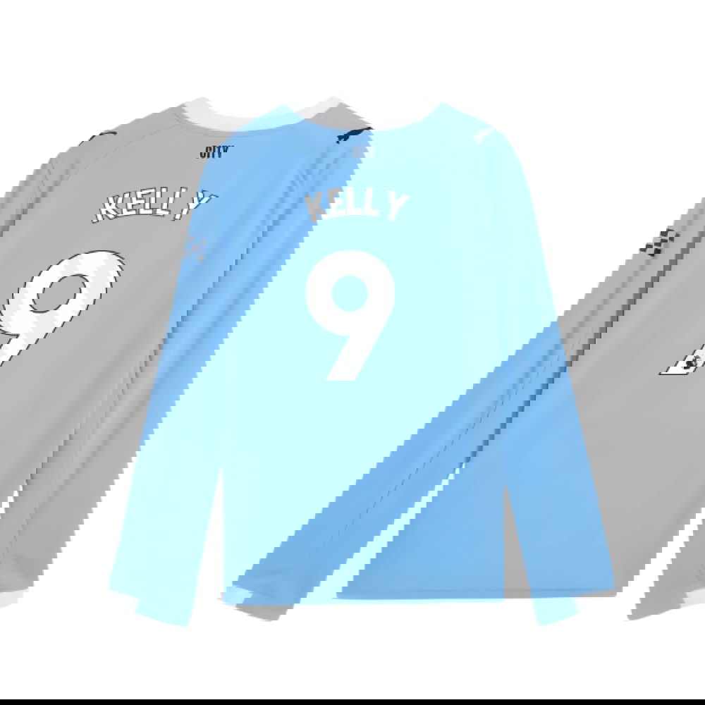 Nogometni Dresovi Manchester City Dugim Rukavima KELLY #9 Domaći Komplet 2025-2026