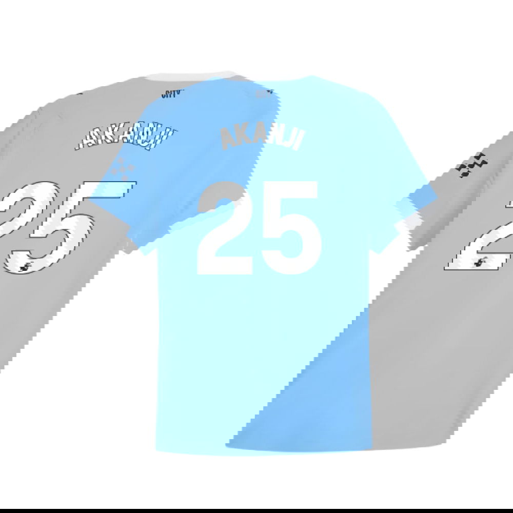 Nogometni Dresovi Manchester City AKANJI #25 Domaći Komplet 2025-2026